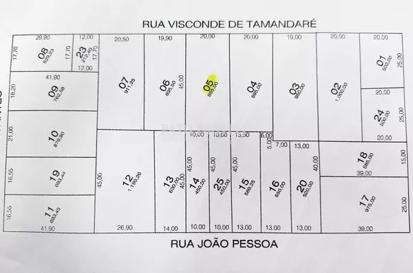 TERRENO PARA VENDA PRÓXIMO DA ÁREA CENTRAL