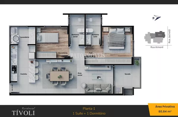 APARTAMENTO PARA VENDA NO CENTRO