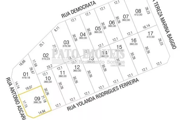 TERRENO PARA VENDA NO BAIRRO CRISTO REI