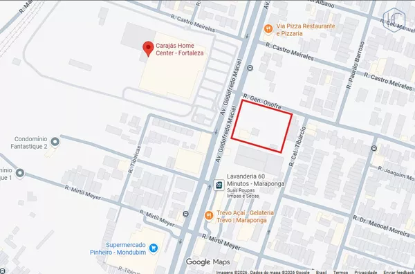 Terreno para venda com 3.639 m² na Av, Godofredo Maciel, Mondubim - Fortaleza - CE