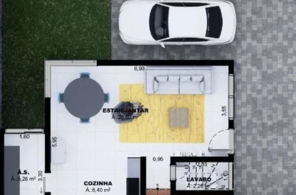 SOBRADO TRIPLEX, 3 SUÍTES - JARDIM DAS AMÉRICAS, CURITIBA / PR - Foto 36