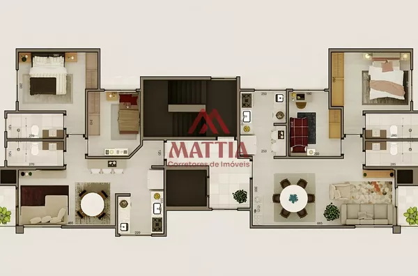 APARTAMENTO NA PLANTA NO BAIRRO CENTRO - ISRAEL