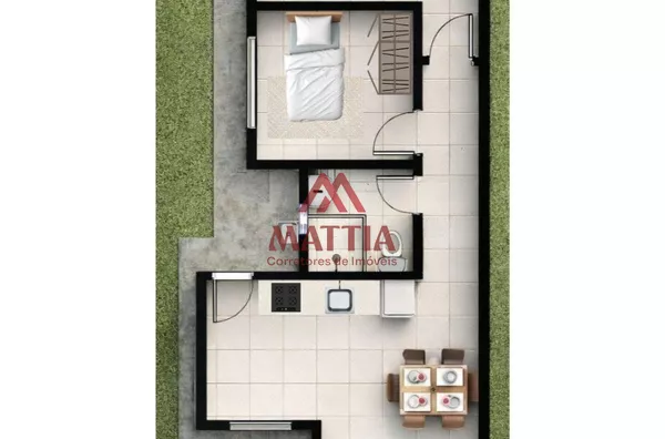 CASA NA PLANTA NO BAIRRO FRARON