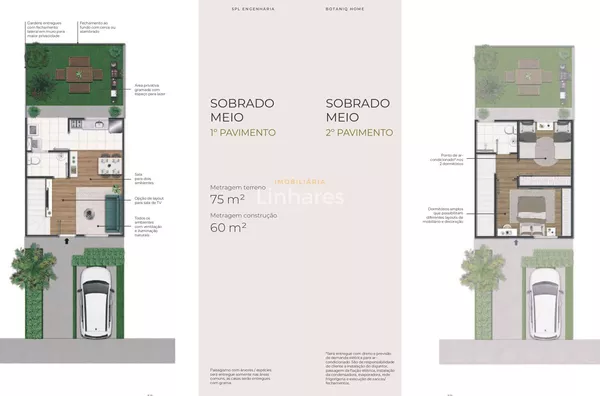 Casa em Paulínia - SPL Botaniq - Imobiliária Linhares
