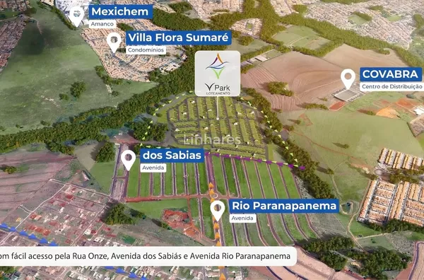 Loteamento em Hortolândia - V Park - Imobiliária Linhares