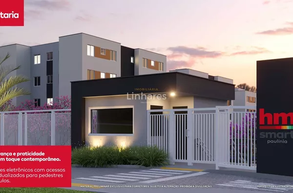 Apartamento Paulínia - HM Smart Paulinia - Imobiliária Linhares