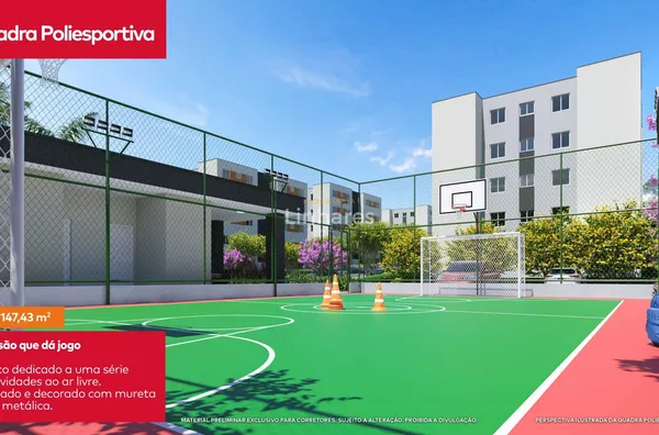 Apartamento Paulínia - HM Smart - Planta Meio
