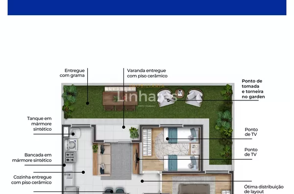 Apartamento Sumaré - Longitude One - Imobiliária Linhares