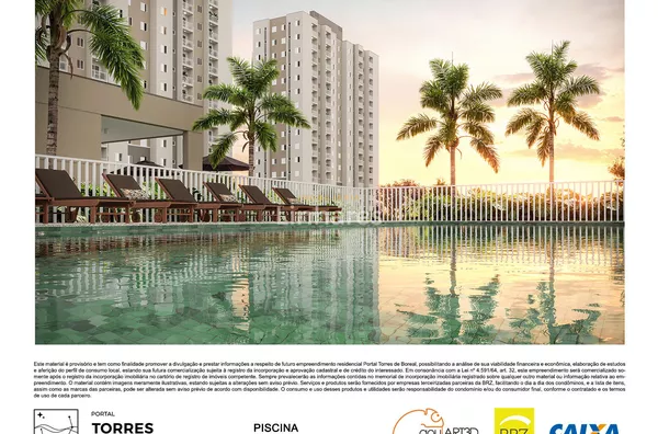 Apartamento Sumaré -  BRZ Portal Torres de Boreal