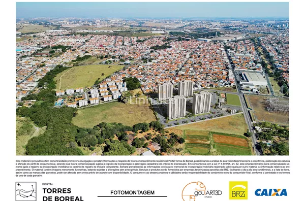 Apartamento Sumaré -  BRZ Portal Torres de Boreal