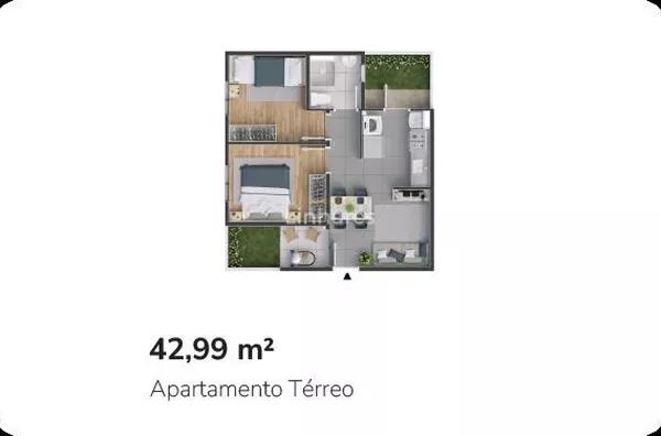 Apartamento Piracicaba | ADN Vancouver Residencial | Apartamento em Piracicaba