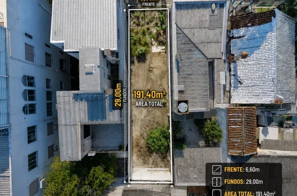 Terreno à Venda ou Locação no bairro Santana em Porto Alegre | 191m²