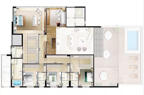 Apartamento Duplex para venda Vila do Golf RIBEIRAO PRETO - Foto 3