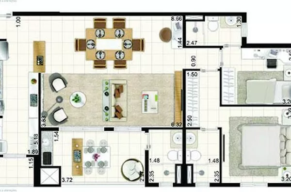 Apartamento para venda Quinta da Primavera RIBEIRAO PRETO - Foto 3