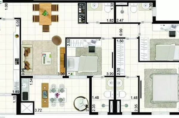 Apartamento para venda Quinta da Primavera RIBEIRAO PRETO - Foto 4