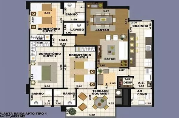 Apartamento para venda Jardim Paulista RIBEIRAO PRETO - Foto 2
