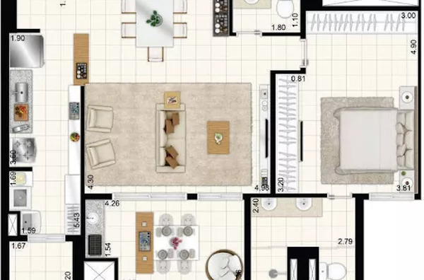 Apartamento para venda Quinta da Primavera RIBEIRAO PRETO