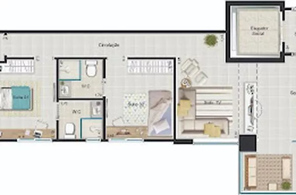 Apartamento para venda Jardim Botânico RIBEIRAO PRETO - Foto 2