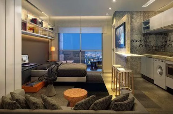 Studio para aluguel Campo Belo São Paulo - Foto 1