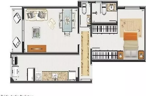 Apartamento para venda Jardim Paulistano RIBEIRAO PRETO - Foto 3
