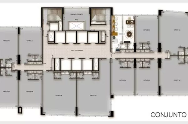 Sala para aluguel Jardim São Luiz RIBEIRAO PRETO - Foto 4