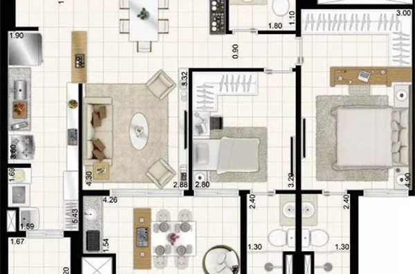 Apartamento para venda Quinta da Primavera RIBEIRAO PRETO
