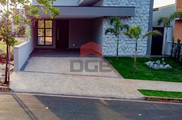 Casa térrea em condomínio fechado  -  Ribeirão Preto