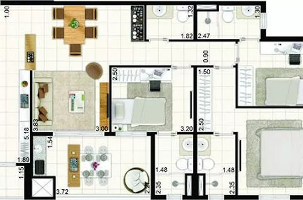 Apartamento para venda Quinta da Primavera RIBEIRAO PRETO - Foto 2