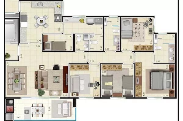 Apartamento para venda Jardim São Luiz RIBEIRAO PRETO - Foto 3