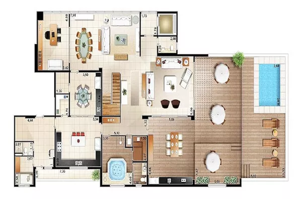 Apartamento Duplex para venda Vila do Golf RIBEIRAO PRETO - Foto 2