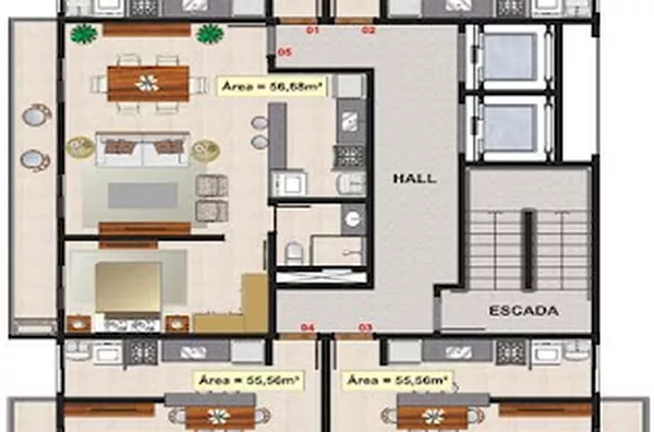 Apartamento para venda Jardim Palma Travassos RIBEIRAO PRETO - Foto 4