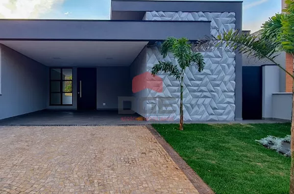Casa térrea em condomínio fechado  -  Ribeirão Preto