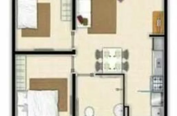 Apartamento para aluguel Jardim Florestan Fernandes RIBEIRAO PRETO - Foto 4