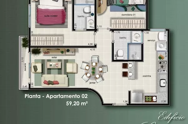 Apartamento para venda Residencial Florida RIBEIRAO PRETO - Foto 3