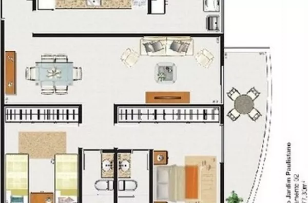 Apartamento para venda Jardim Paulistano RIBEIRAO PRETO - Foto 4