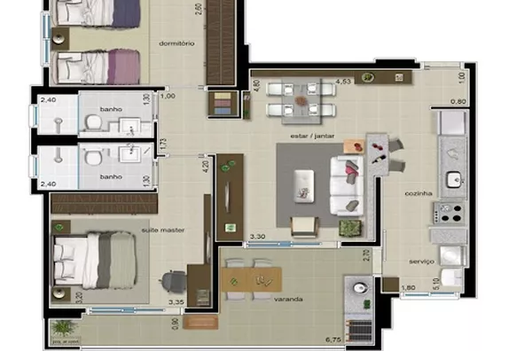 Apartamento para venda Jardim São Luiz RIBEIRAO PRETO - Foto 6