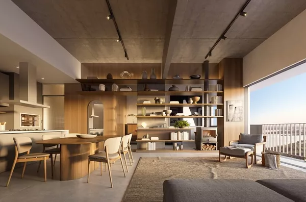 Living - apto 2 dorm