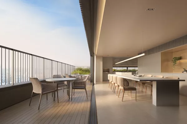Espaço gourmet externo