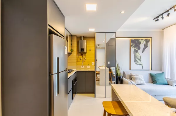 1 dormitório (decorado)