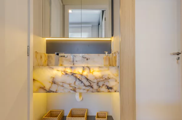 1 dormitório (decorado)