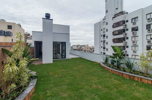 Espaço de convivência no Rooftop