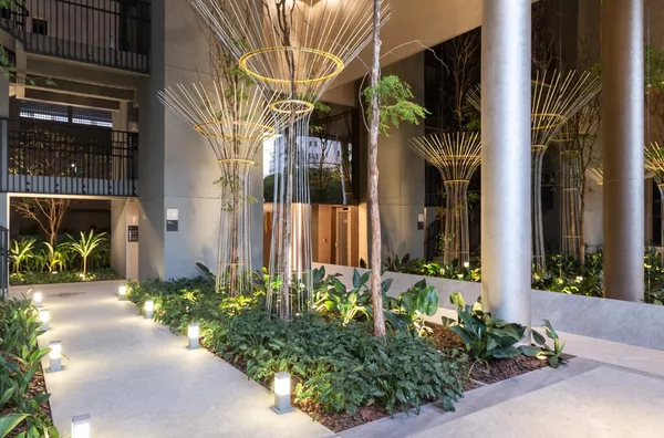 Jardim interno