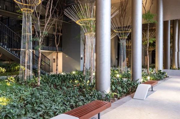Jardim interno
