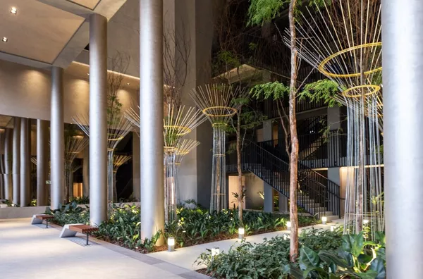 Jardim interno