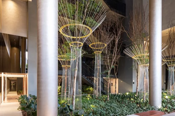 Jardim interno