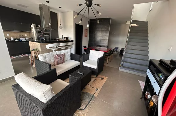 Casa 3 dormitórios sendo 1 suíte com closet e 1 demi-suíte 197,43m² - Condomínio Cataguá Way Norte,  Taubaté-SP - Foto 2