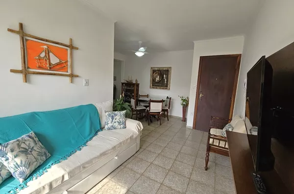 Apartamento com 2 dormitórios, sendo 1 suíte, 78m2- Condomínio Edifício Pallazo Imperial, no Centro em Ubatuba/SP - Foto 2