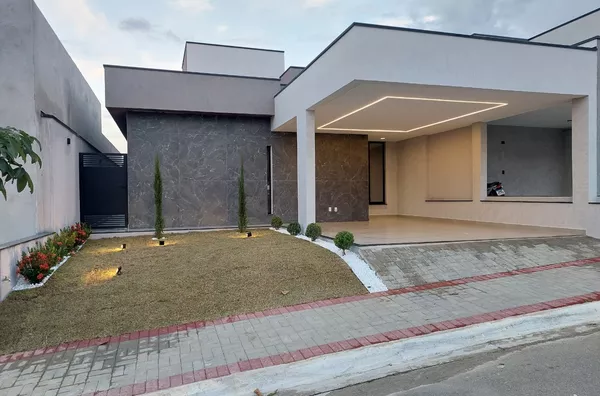 Casa 3 dormitórios, sendo 1 suíte, 144m² - Residencial Barão de Tremembé, Tremembé-SP - Foto 1