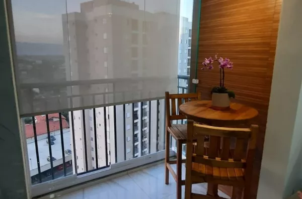 Apartamento com 2 dormitórios, sendo 1 suíte, 56m² de área construída - Condomínio Pátio Home Resort, no bairro Areão em Taubaté/SP - Foto 2