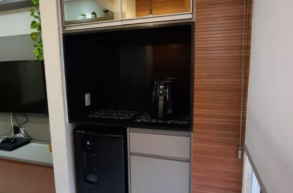 Apartamento com 2 dormitórios, sendo 1 suíte, 56m² de área construída - Condomínio Pátio Home Resort, no bairro Areão em Taubaté/SP - Foto 3